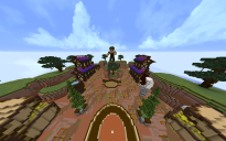 Faction Skyblock PvP Survival Spawn Map