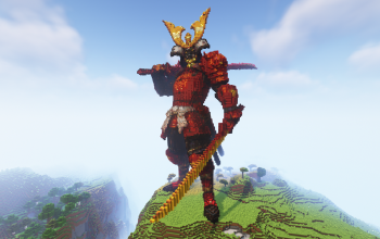 Minecraft WuZang Statue