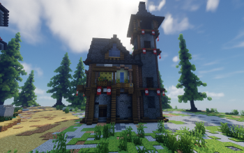 Medieval House 4 with interior