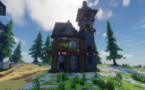Medieval House 4 with interior
