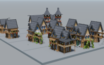 Bundle 12 Medieval Houses