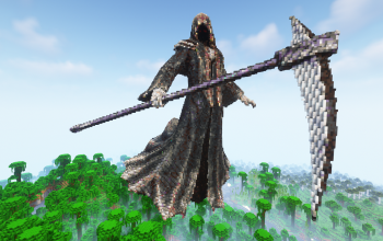 Minecraft Wraith Statue