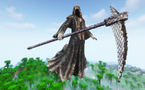 Minecraft Wraith Statue