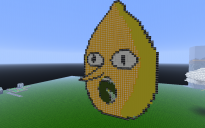 Lemongrab Head (Adventure Time)