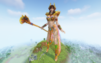 Minecraft Nephthys Statue