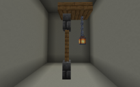 Spruce/Deepslate Street Lamp