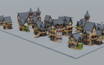 Bundle 18 Medieval Houses