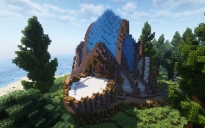 Draenei house with balcony