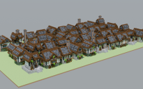 40 Medieval Houses Bundle - Collection Horizon