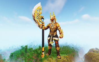 Minecraft Anubis Statue