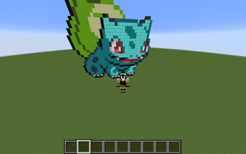 Bulbasaur pokemon pixel art