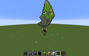 Metapod pokemon pixel art