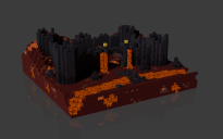 Lava Castle / Nether Castle