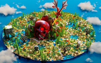 WarZone - Skull mountain - 600x600