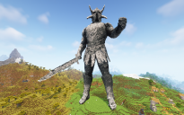 Minecraft Ares WW Statue