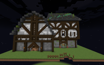 Medieval House and Barn Connecting