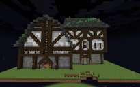 Medieval House and Barn Connecting