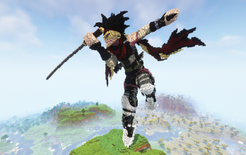 Minecraft Stain Statue
