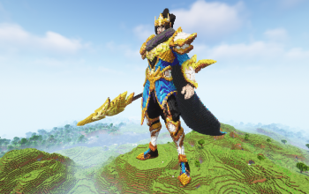 Minecraft ZhaoYun V2 Statue