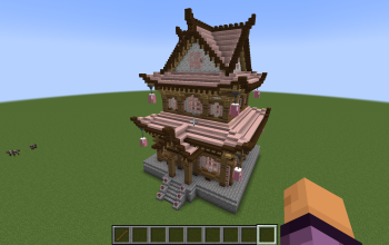 Cherry Blossom Temple