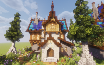 Minecraft Medieval Fantasy House 1 – Collection Zoonyy Hub