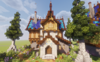 Minecraft Medieval Fantasy House 1 – Collection Zoonyy Hub