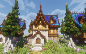 Minecraft Medieval Fantasy House 2 – Collection Zoonyy Hub