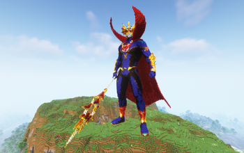 Minecraft Ocean Master Statue