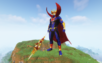 Minecraft Ocean Master Statue