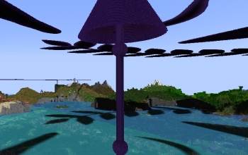 Giant Obsidian Lamp