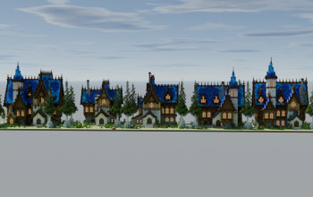 Bundle Minecraft Medieval Fantasy House – Collection Fantasy Hub