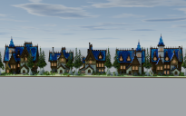 Bundle Minecraft Medieval Fantasy House – Collection Fantasy Hub