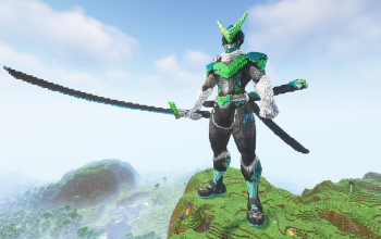 Minecraft Sentai Genji Statue