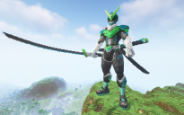 Minecraft Sentai Genji Statue