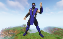 Minecraft SubZero Statue