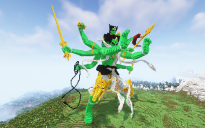 Minecraft Atavaka Statue