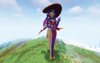 Minecraft Mona Statue