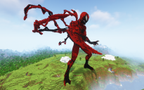 Minecraft Carnage Statue