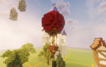 Red Air Balloon - Eknos