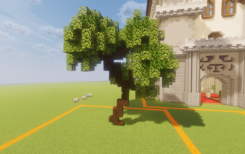 Bundle 5 Dark Oak Wood Trees