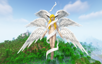 Minecraft Lucifer Statue