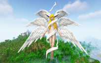 Minecraft Lucifer Statue
