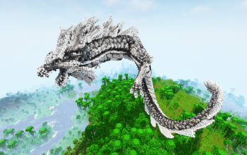 Minecraft Ao Kuang Dragon Statue