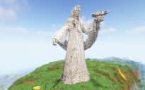 Minecraft God Zenithar Free Statue