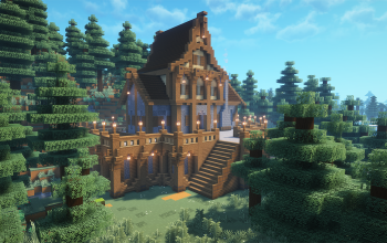 Villager Trading Hub / Survival Base