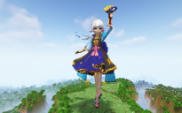 Minecraft Kamisato Ayaka Statue