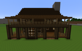 Large Wooden Lodge