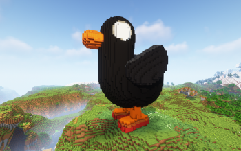 Minecraft Duck Statue Free