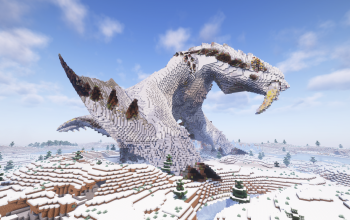 Minecraft Barioth Statue