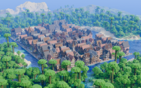 Big Package +200 Medieval Houses with interior